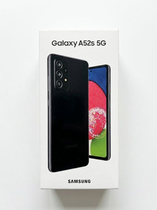 Samsung Galaxy A52s 5G Black - Como Novo / Com Caixa