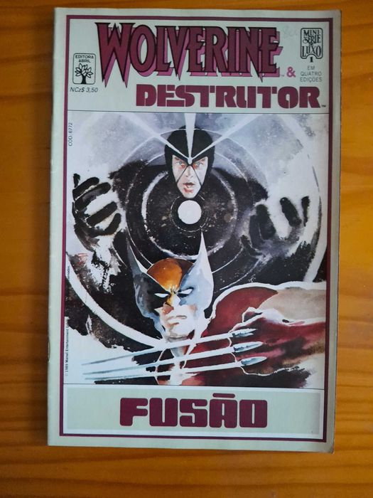 BD Mini Série de Luxo Wolverine & Destructor (Mini série em 4 volumes)