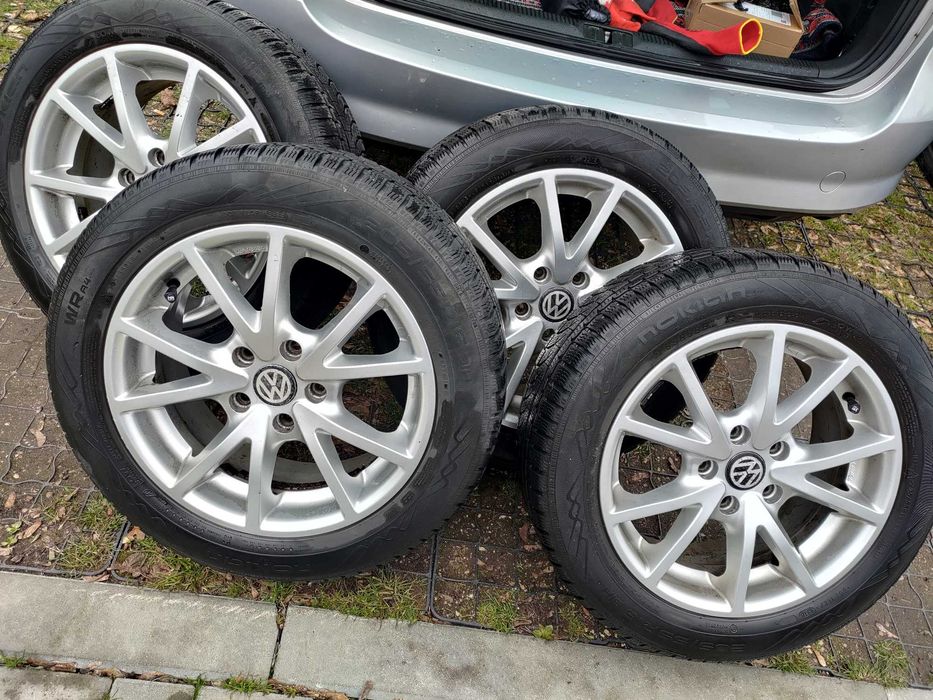 Felgi aluminiowe opony zimowe Volkswagen Audi Skoda Seat alufelgi