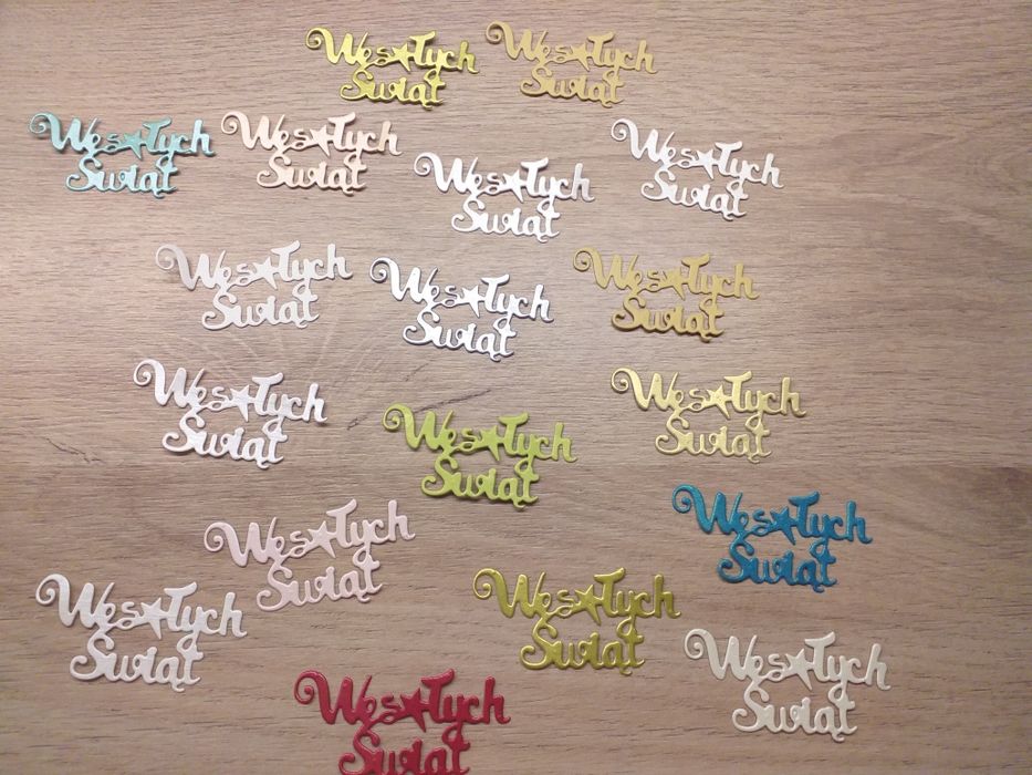 Scrapki scrapbooking napisy wesolych świąt