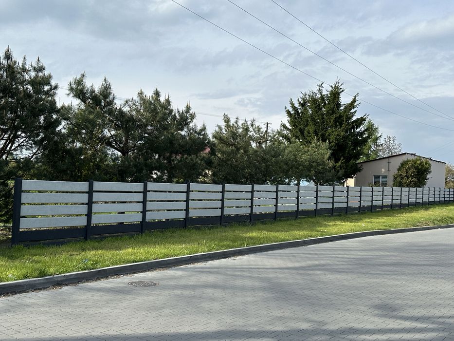 PROMOCJA!! Ogrodzenie betonowe, palisadowe, płyta betonowa, producent!