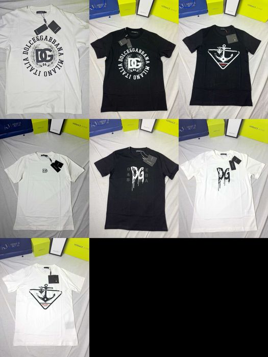 Koszulka dg t-shirt prada koszulki męskie dolce nowość paris