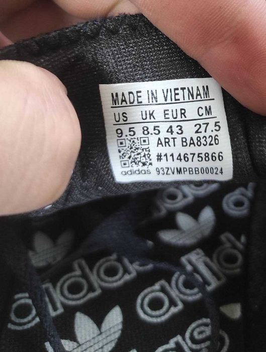 (2399) Кросівки Adidas LA Trainer сірий з білою підошвою (41-46) адідас