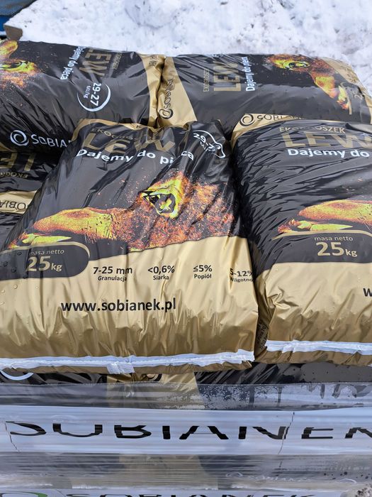 Węgiel Groszek LEW 29-27 MJ/kg Sobianek workowany - Wałbrzych - dostaw
