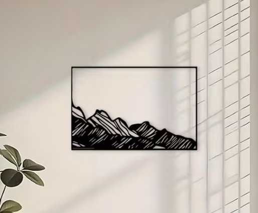 Nowa metalowa dekoracja | widok