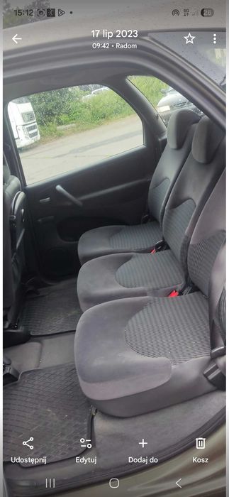 Citroën Xsara Picasso 2008 – Diesel  uszkodzony silnik