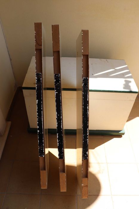 Conjunto de Três Prateleiras Utilitários para Desocupar