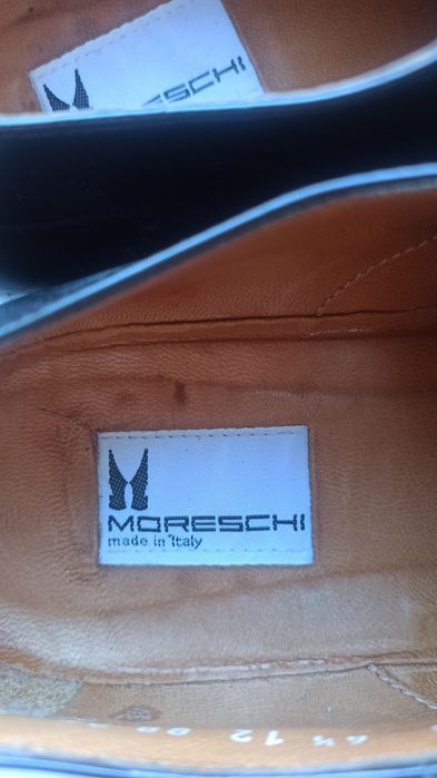 Кожаные туфли известного производителя Moreschi