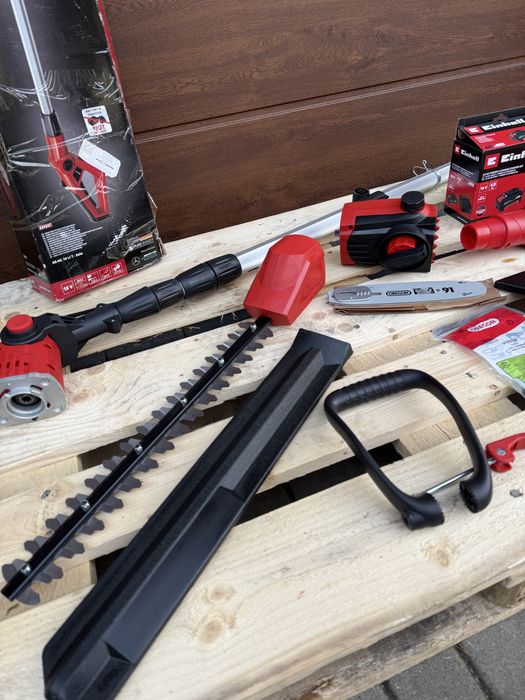 Nozyce / piła na wysiegniku aku 4ah einhell