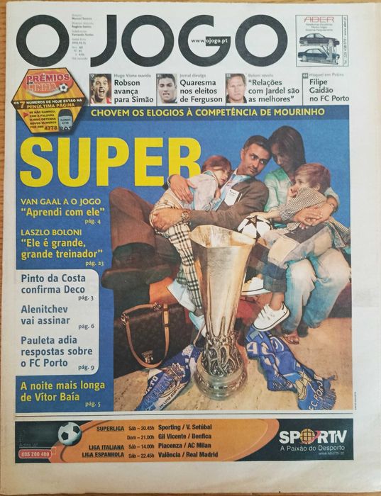 F.C.Porto - Super Mourinho - época 2002-03