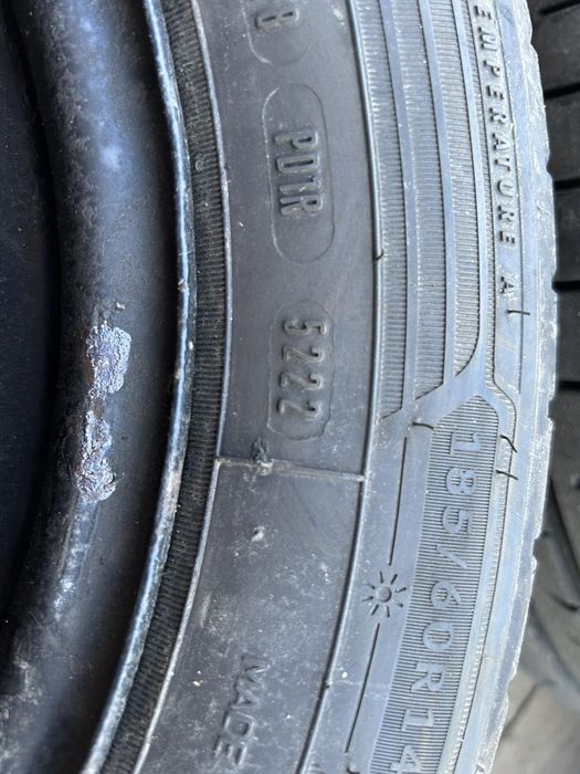 Продам Літні шини шкода фабія з дисками Goodyear 185/60 r14
