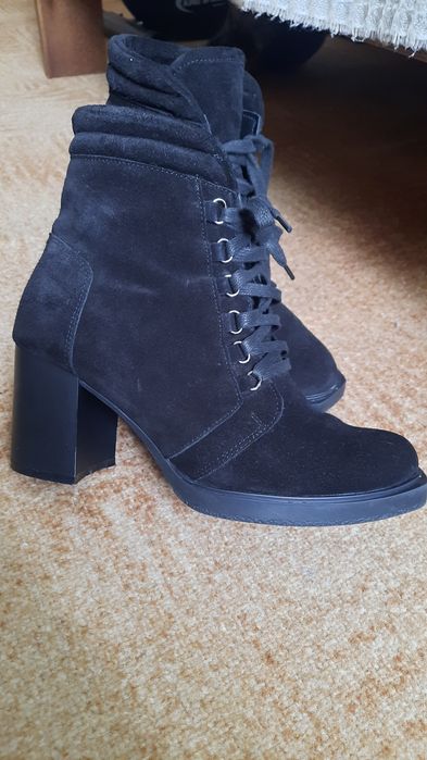 Черевики замшеві жіночі весна/осінь