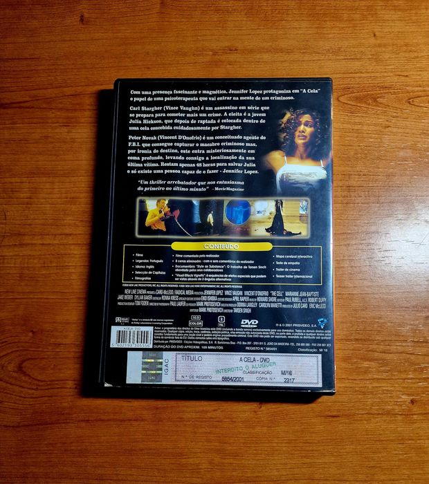 A CELL (Jennifer Lopez) Enter the mind of a serial killer...64286513787009121