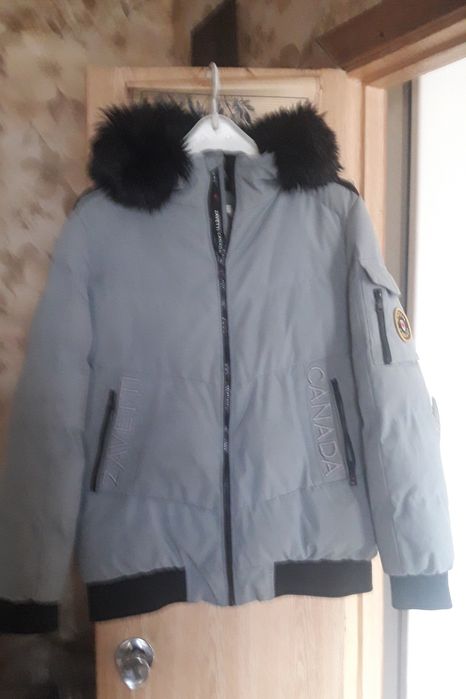 Zavetti Canada. Куртка бомбер мужская зимняя