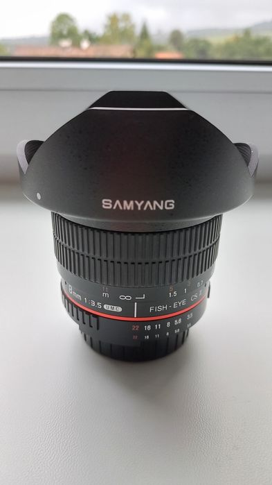 Obiektyw SAMYANG 8mm  f/3.5 Fisheye CSII