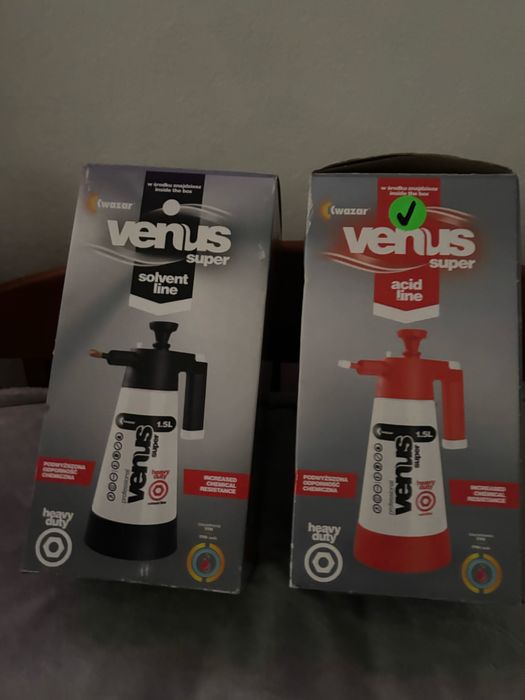 Kwazar Venus Super HD 1.5 л — Solvent Line / Acid Line