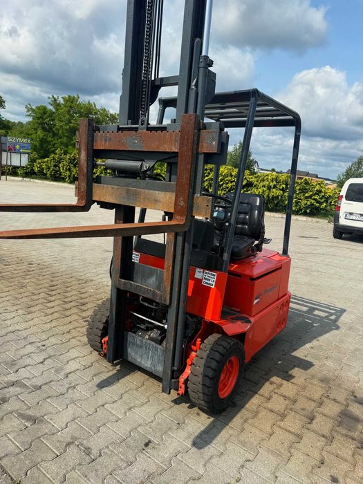 wózek widłowy elektryczny LINDE E12 przesuw boczny 3.4m 1200kg 7600mtg