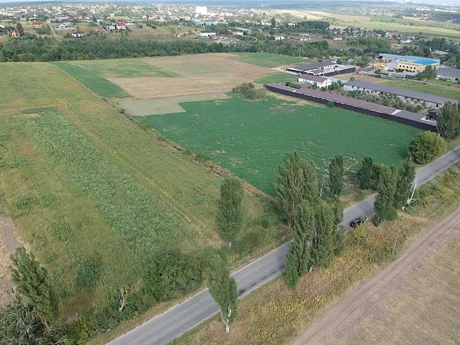 Продаж зем ділянки під склад, виробн, траса Київ-Житомир, за 7 км Київ
