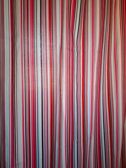 Cortina Duche, Casa de Banho, WC, Banho Riscas Coloridas