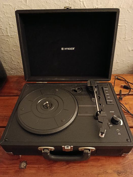 Gramofon hykker winyle