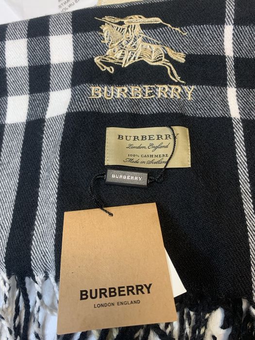 Шарф Barberry Барбері / Шарф Барбери/чорний шарф барбері/бежевий