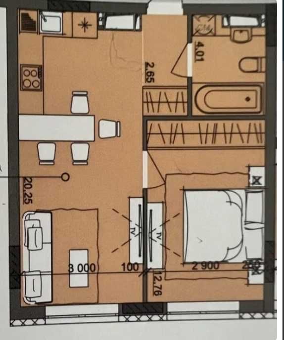 Срочно ! Акварель 10. Бочарова. Низкий этаж. 40 м. Переуступка