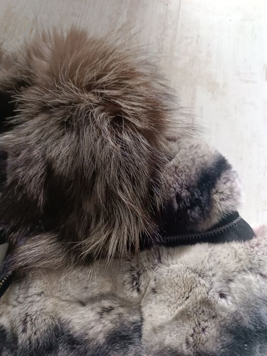 Futro naturalne lis szynszyle