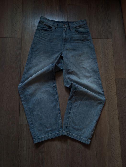 Джинси широкі bershka розмір (s,m)
