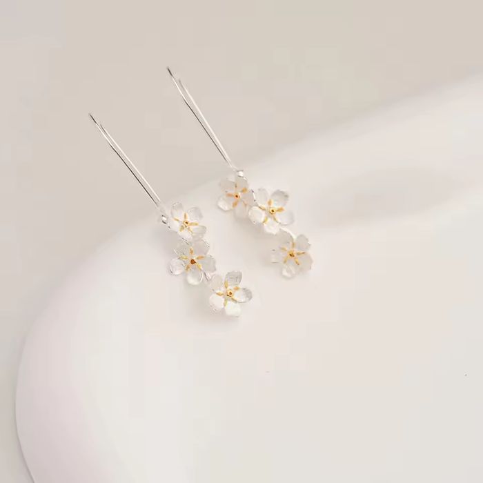 Срібні сережки  Bloom Chuttyevo