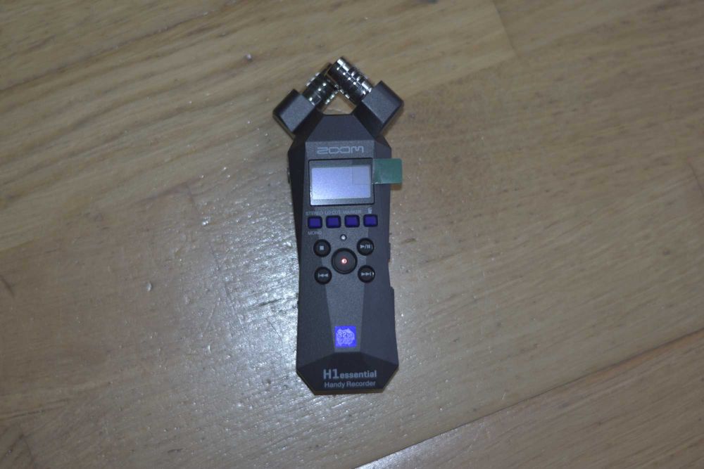 Zoom H1 - Gravador (como novo, usado uma vez)