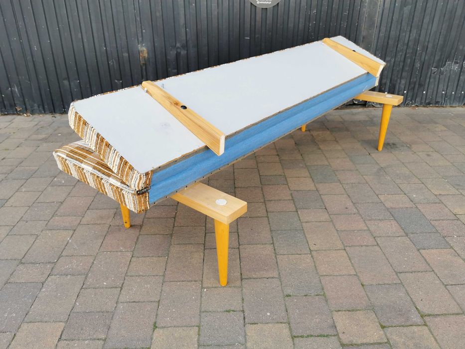 Ława, sofa, kanapa proj. M. Navrátil, Czechosłowacja '60 Design Prl - SUPER STAN