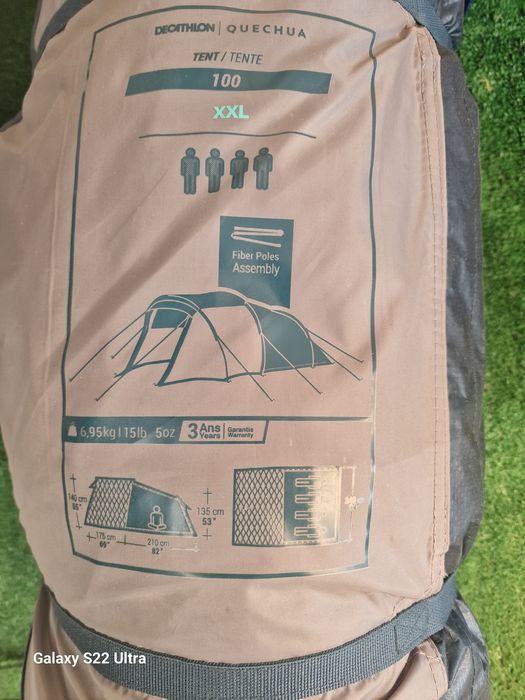 Tenda campismo em condições