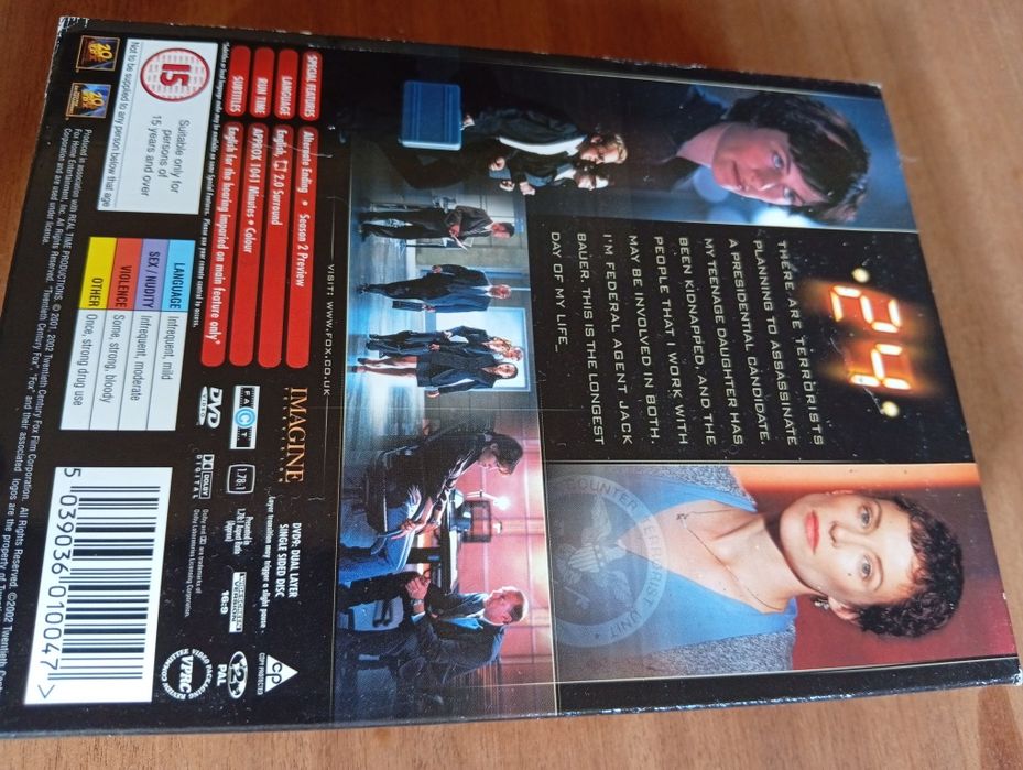 24 -  Season 1 DVD