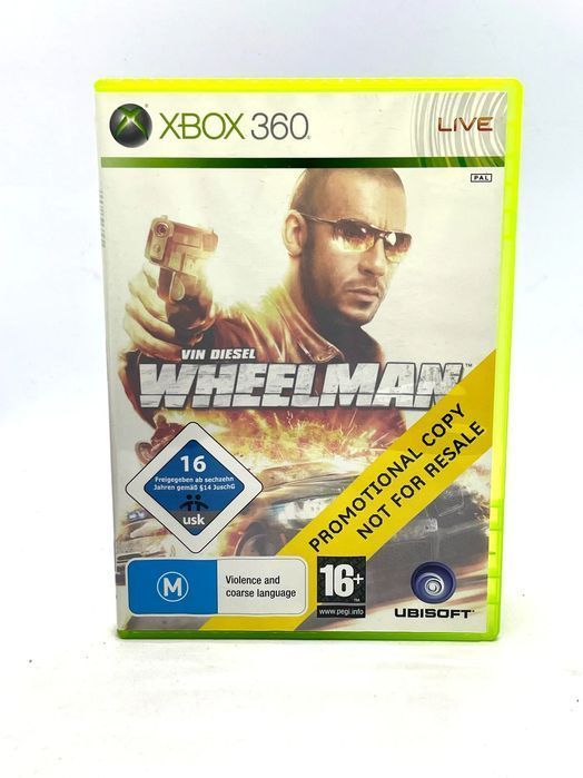 Vin Diesel Wheelman PROMO Xbox 360 Po Angielsku