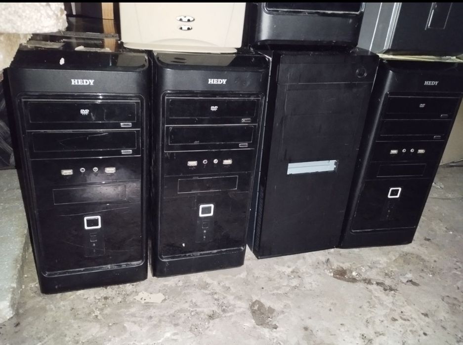 Комп'ютерний корпус ATX, 7 штук одним лотом виключно самовивіз