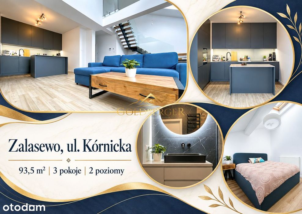 Zalasewo | 93,5 m² | 3 pokoje | 2 poziomy