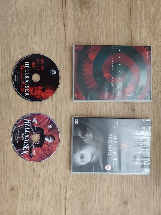 Zestaw horrorów DVD