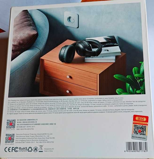Auscultadores bluetooth