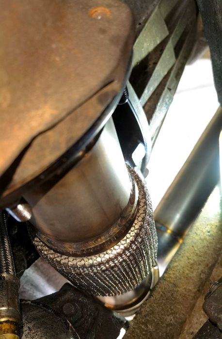 Downpipe 3 inch Land Rover discovery 2 td5