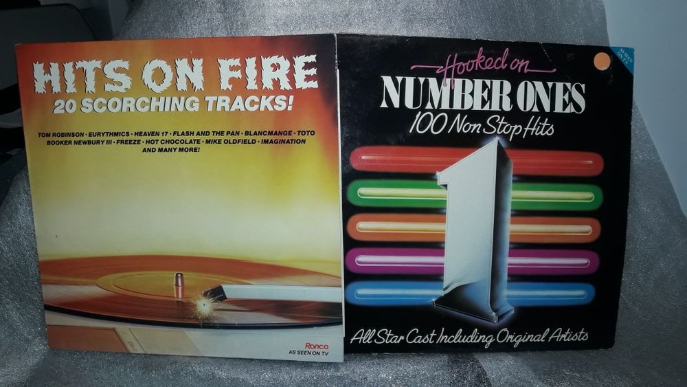Платівка вінілова "HITS on Fire" /збірник хітів / LP  з Англії