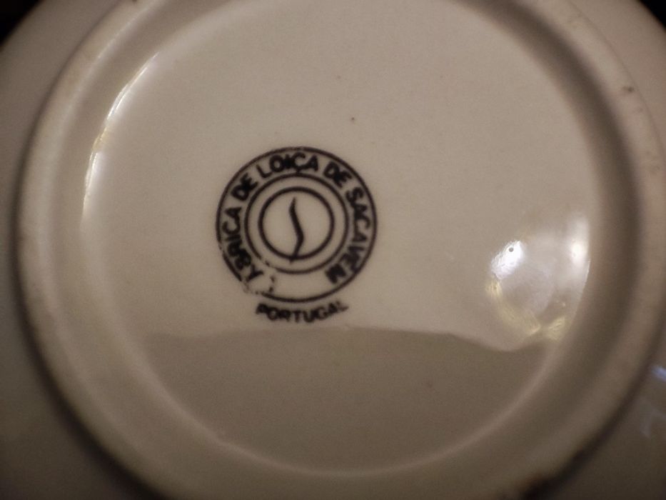 Loiça Sacavém - Serviço de chá COMPLETO