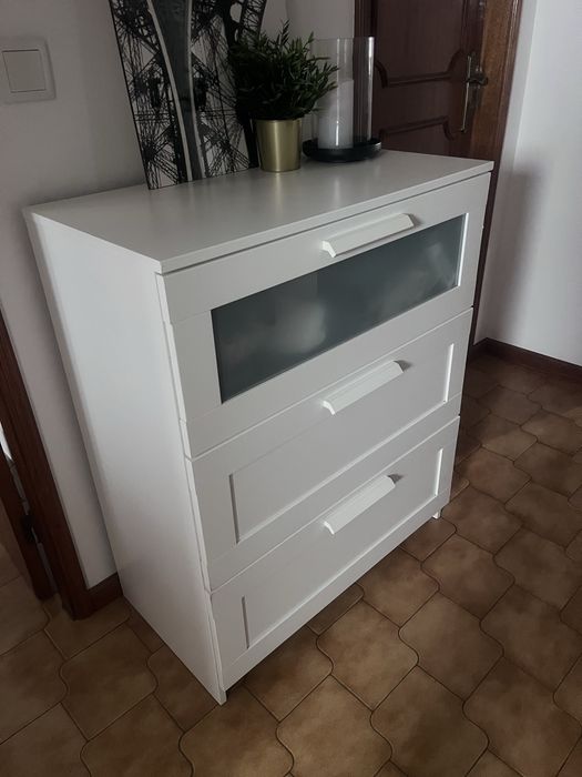 Cómoda branca  BRIMNES