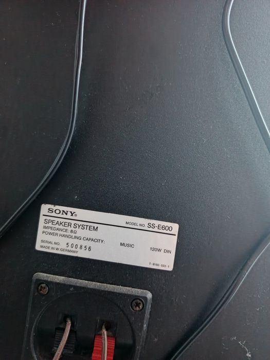 Kolumna sony ss e600
