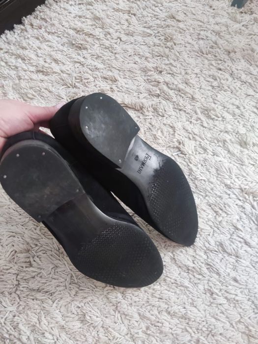 Туфли натуральный замш 43 р