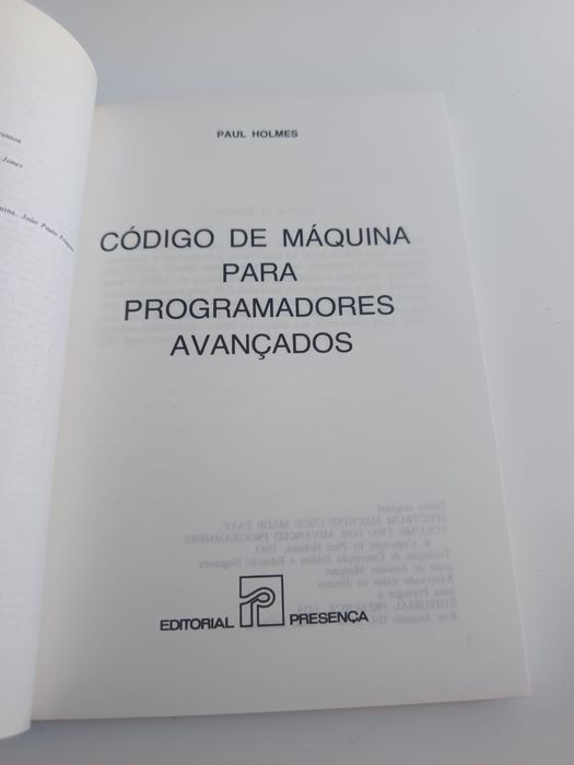 Código de máquina para programadores avançados