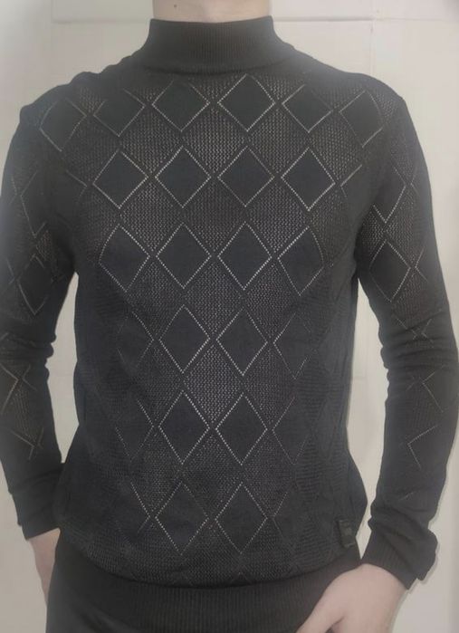 Водолазка чоловіча фактурна  g-star raw knitted стрейчева р.l  В стані нового
