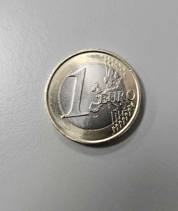 Moeda rara de 1 Euro Portugal 2024 - Tiragem muito baixa -