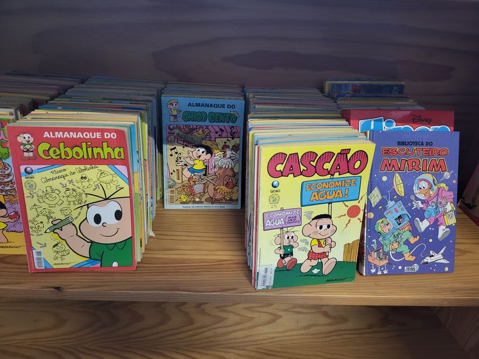 Livros de banda desenhada - várias coleções turma da Mónica  e outro