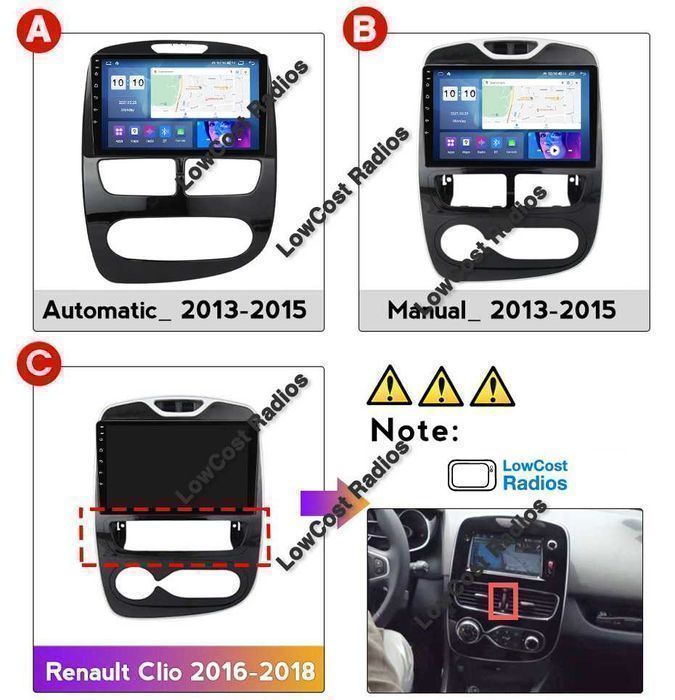 *(NOVO) Auto Rádio GPS ANDROID Renault | Clio 4 | ZOE | FICHA + CANBUS | CARPLAY • ANDROID AUTO