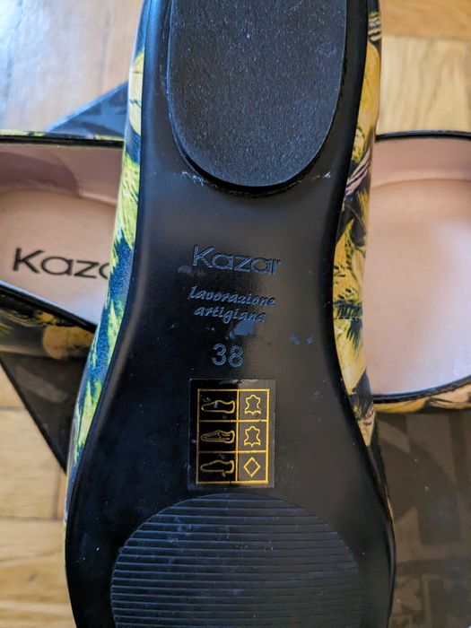 Balerinki Kazar 38 dł. wkładki 23cm NOWE